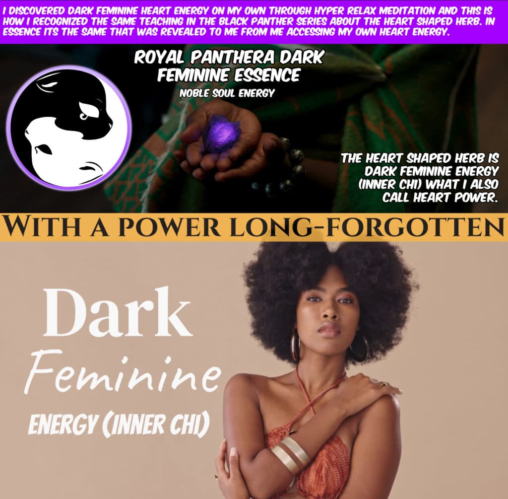 Royal Panthera Dark Feminine Essence Noble Soul Energy Collage 01